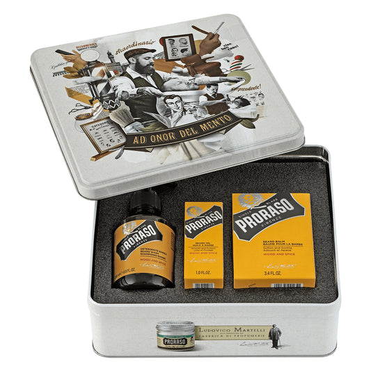 Kit de afeitado Madera y Especias